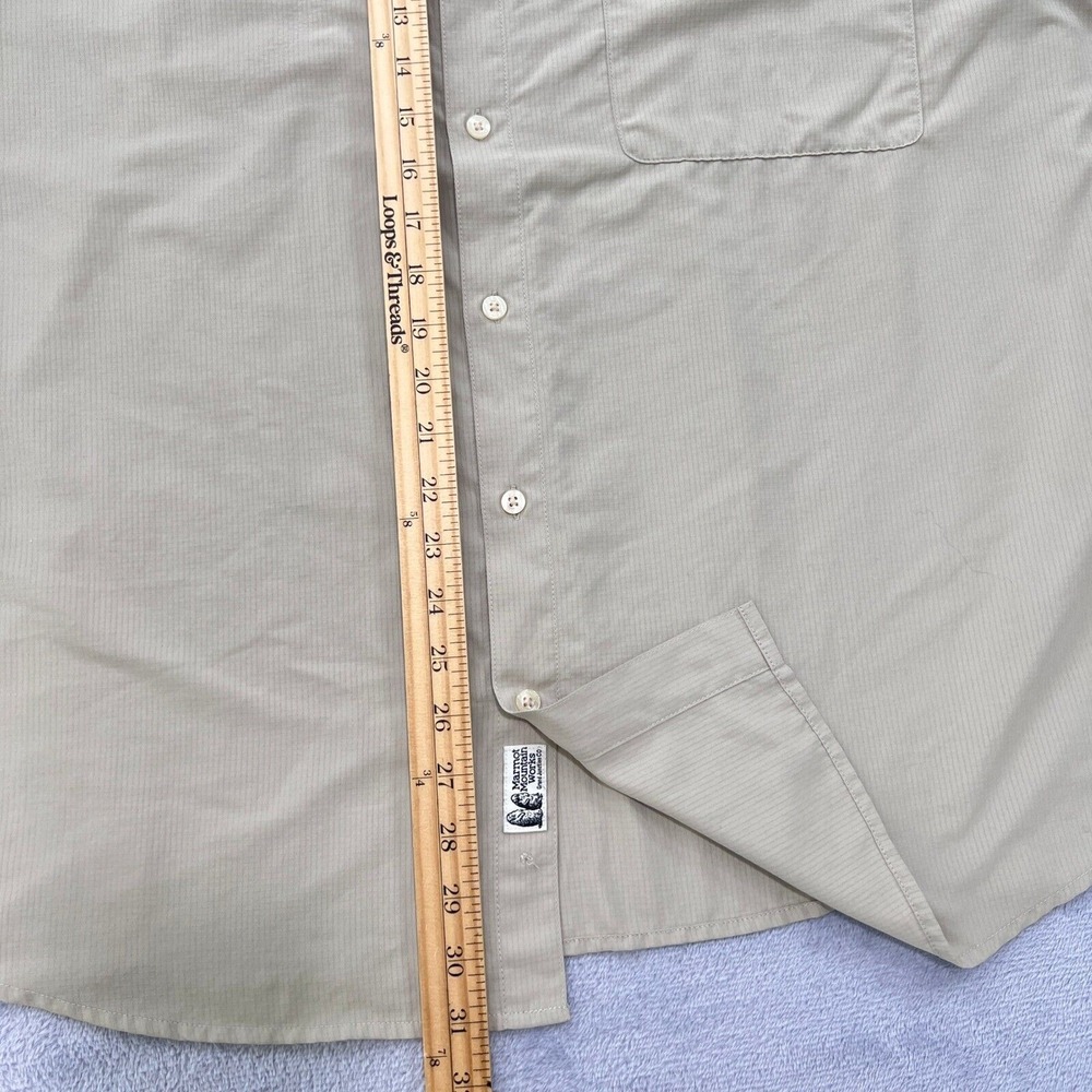 Marmot Mountain‎ Works Pursuit Shirt Button Up Short Sleeve Outdoor XXL - Picture 8 of 10